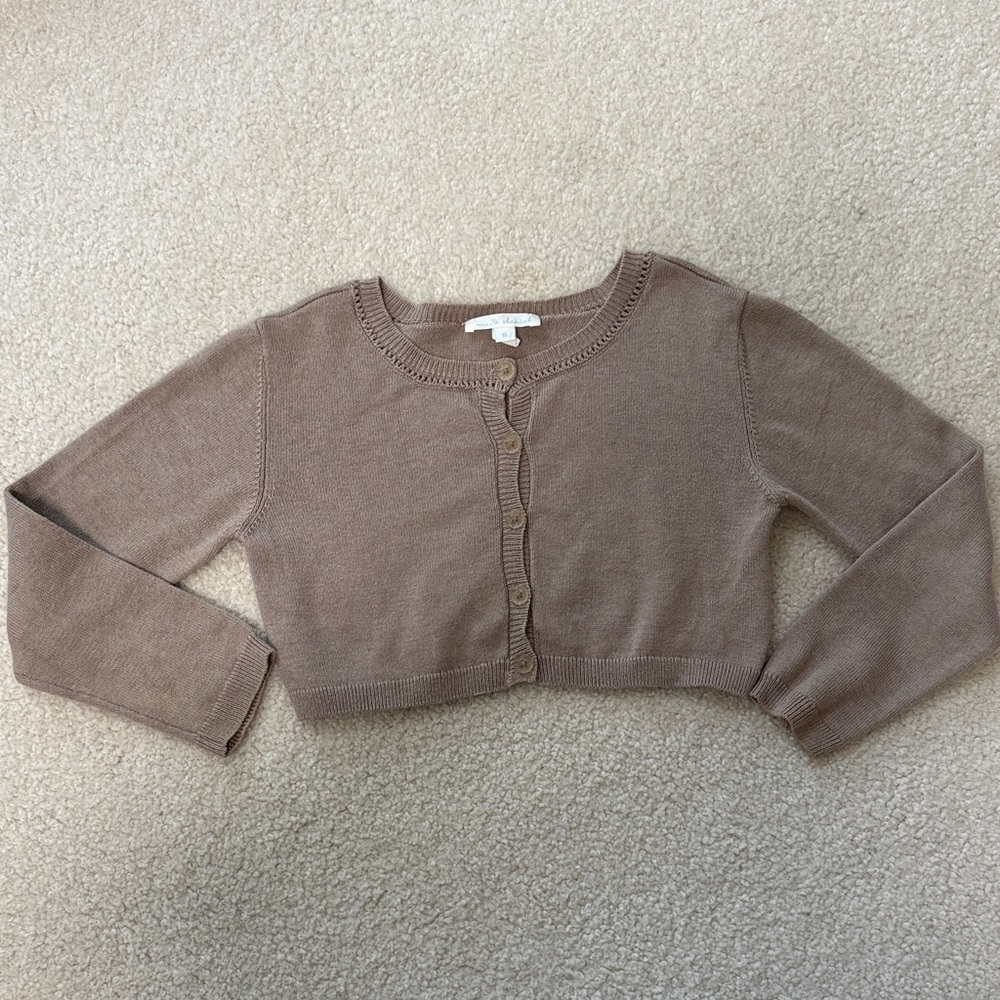 Marie Chantal Cropped Cardigan
